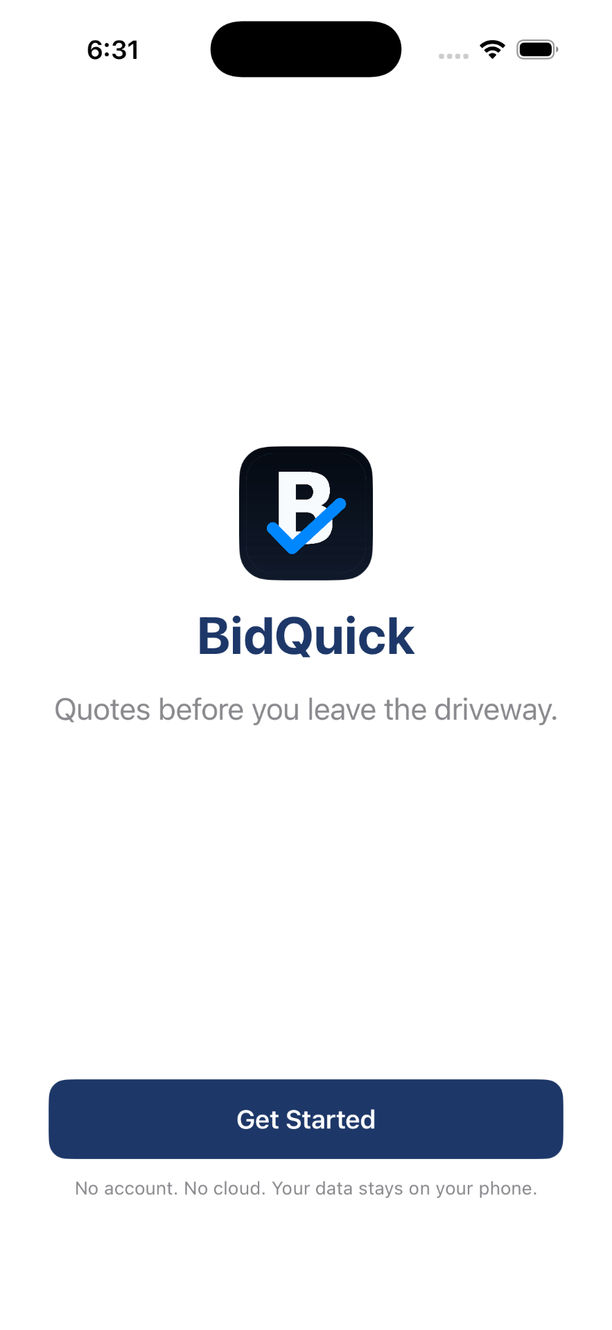 BidQuick screenshot